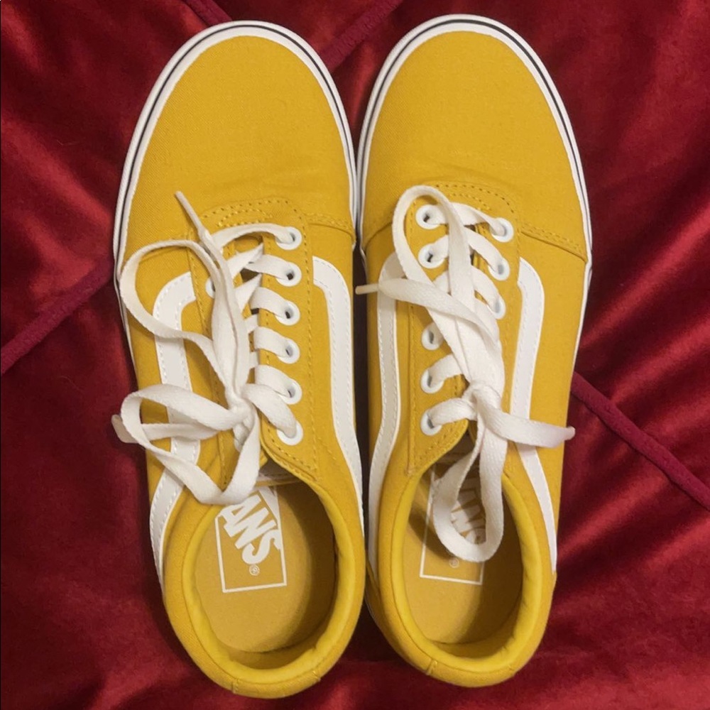 Yellow vans